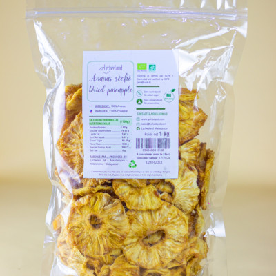 Dried Pineapple 1KG - Lycheeland Madagascar