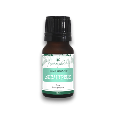 Huile essentielle d'eucalyptus cinerea 10ml de Madagascar - Homeopharma