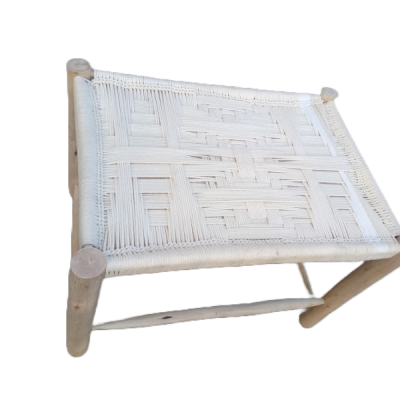 Table basse en coton