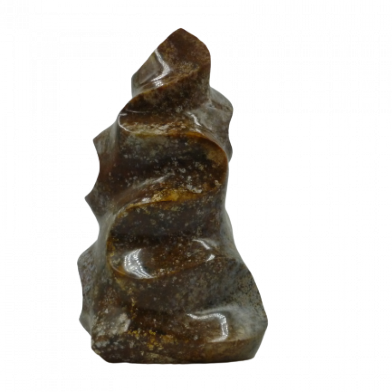 Polychrome Jasper in flame